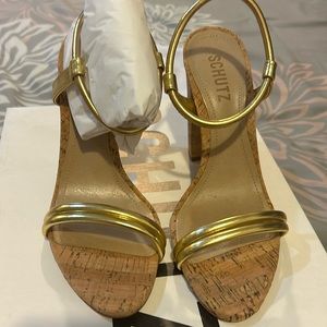 NWT schutz Gimenez heels/sandals
